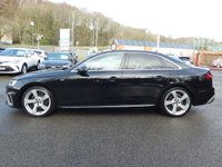 USED 2023 72 AUDI A4 2.0 TFSI 35 S line 4d Petrol S Tronic 150 S/S VIRTUAL COCKPIT (DIGITAL DASH), REAR VIEW CAMERA, SAT NAV, HEATED FRONT SEATS, AUDI SMART PHONE FOR WIRELESS APPLE CAR PLAY & ANDROID AUTO, 19 INCH ALLOYS, DAB RADIO, CRUISE CONTROL & SPEED LIMITER, SWEEPING INDICATORS, BLUETOOTH, FRONT & REAR PARKING SENSORS, ELECTRIC FOLDING HEATED MIRRORS, PRIVACY GLASS, S TRONIC AUTOMATIC, LEATHER ALCANTARA, SPORT SEATS, CLIMATE CONTROL, LIGHT & RAIN SENSORS, DRIVE SELECT, TIPTRONIC MFSW, AUTO HOLD, ISO FIX, FOLDING REAR SEATS, 1 OWNER, SERVICE HISTORY