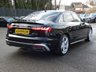 USED 2023 72 AUDI A4 2.0 TFSI 35 S line 4d Petrol S Tronic 150 S/S VIRTUAL COCKPIT (DIGITAL DASH), REAR VIEW CAMERA, SAT NAV, HEATED FRONT SEATS, AUDI SMART PHONE FOR WIRELESS APPLE CAR PLAY & ANDROID AUTO, 19 INCH ALLOYS, DAB RADIO, CRUISE CONTROL & SPEED LIMITER, SWEEPING INDICATORS, BLUETOOTH, FRONT & REAR PARKING SENSORS, ELECTRIC FOLDING HEATED MIRRORS, PRIVACY GLASS, S TRONIC AUTOMATIC, LEATHER ALCANTARA, SPORT SEATS, CLIMATE CONTROL, LIGHT & RAIN SENSORS, DRIVE SELECT, TIPTRONIC MFSW, AUTO HOLD, ISO FIX, FOLDING REAR SEATS, 1 OWNER, SERVICE HISTORY