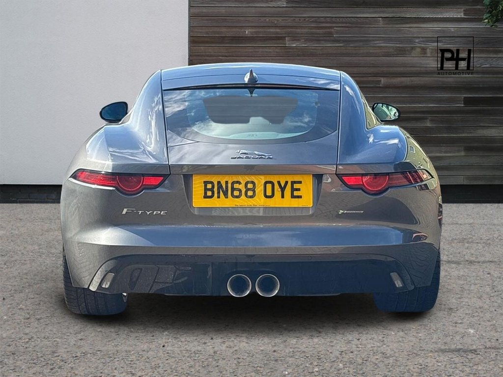 USED 2018 68 JAGUAR F-TYPE 3.0 V6 GPF R-Dynamic Coupe 2dr Petrol Auto Euro 6 (s/s) (380 ps) MERIDIAN|SPORTS EXHAUST|CRUISE