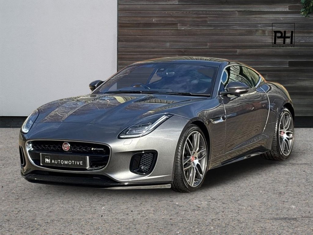 USED 2018 68 JAGUAR F-TYPE 3.0 V6 GPF R-Dynamic Coupe 2dr Petrol Auto Euro 6 (s/s) (380 ps) MERIDIAN|SPORTS EXHAUST|CRUISE