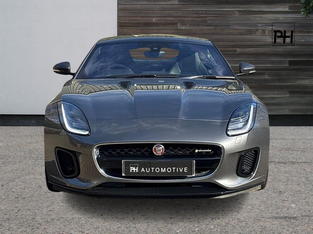 USED 2018 68 JAGUAR F-TYPE 3.0 V6 GPF R-Dynamic Coupe 2dr Petrol Auto Euro 6 (s/s) (380 ps) MERIDIAN|SPORTS EXHAUST|CRUISE
