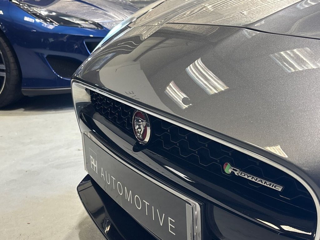 USED 2018 68 JAGUAR F-TYPE 3.0 V6 GPF R-Dynamic Coupe 2dr Petrol Auto Euro 6 (s/s) (380 ps) MERIDIAN|SPORTS EXHAUST|CRUISE