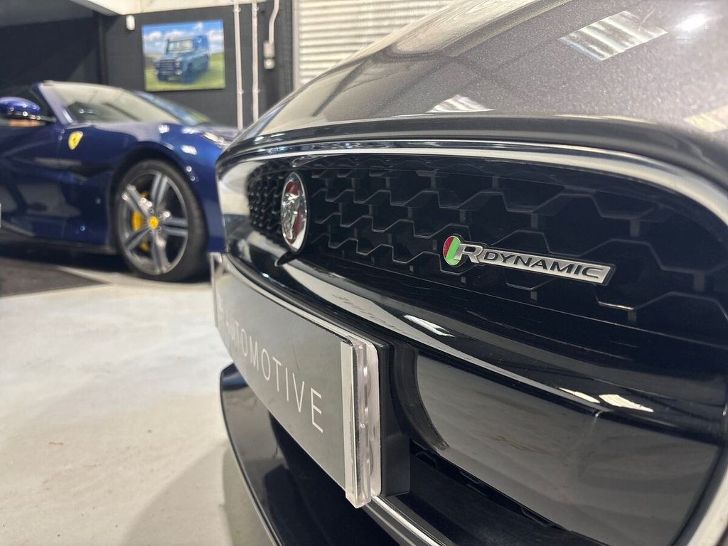 USED 2018 68 JAGUAR F-TYPE 3.0 V6 GPF R-Dynamic Coupe 2dr Petrol Auto Euro 6 (s/s) (380 ps) MERIDIAN|SPORTS EXHAUST|CRUISE