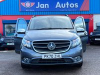 USED 2020 70 MERCEDES-BENZ VITO 2.0 114 CDI Premium G-Tronic RWD L2 Euro 6 (s/s) 5dr (LWB) Funeral Van with double Lift