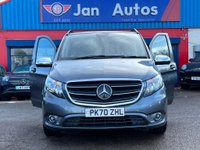 USED 2020 70 MERCEDES-BENZ VITO 2.0 114 CDI Premium G-Tronic RWD L2 Euro 6 (s/s) 5dr (LWB) Funeral Van with double Lift