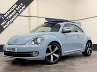USED 2015 15 VOLKSWAGEN BEETLE 2.0 TDi Design Panoramic Hatchback 3 Door Diesel Manual Euro 5 (140 ps) HISTORY WITH BELT & PUMP REPLACED
