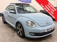 USED 2015 15 VOLKSWAGEN BEETLE 2.0 TDi Design Panoramic Hatchback 3 Door Diesel Manual Euro 5 (140 ps) HISTORY WITH BELT & PUMP REPLACED