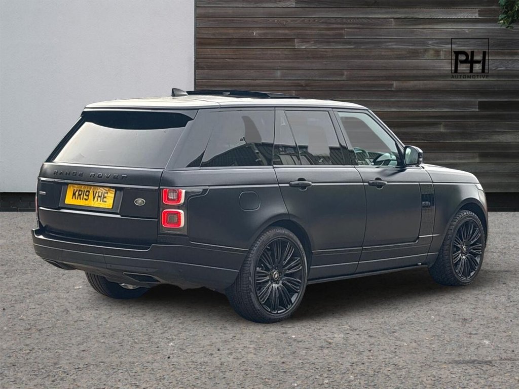 USED 2019 19 LAND ROVER RANGE ROVER 4.4 SD V8 Autobiography SUV 5dr Diesel Auto 4WD Euro 6 (s/s) (339 ps) SVO LIGURIAN SATIN|DEPLOYABLE STEPS