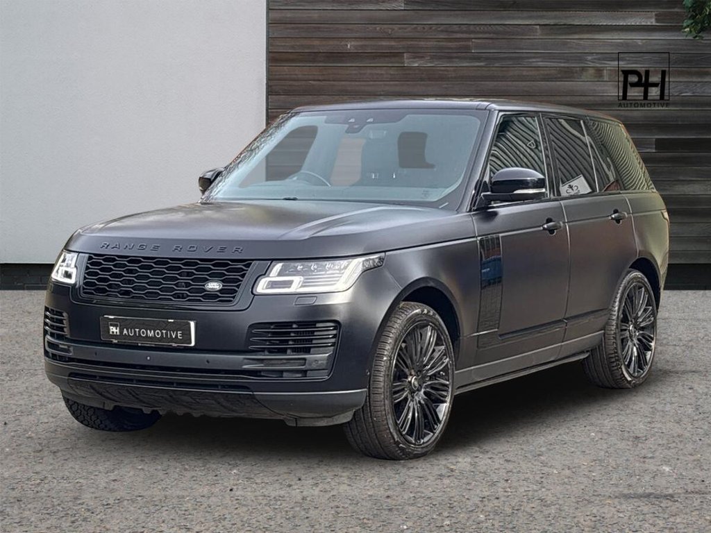 USED 2019 19 LAND ROVER RANGE ROVER 4.4 SD V8 Autobiography SUV 5dr Diesel Auto 4WD Euro 6 (s/s) (339 ps) SVO LIGURIAN SATIN|DEPLOYABLE STEPS