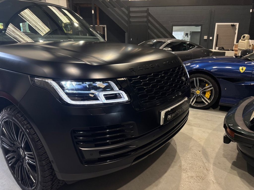 USED 2019 19 LAND ROVER RANGE ROVER 4.4 SD V8 Autobiography SUV 5dr Diesel Auto 4WD Euro 6 (s/s) (339 ps) SVO LIGURIAN SATIN|DEPLOYABLE STEPS
