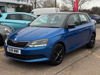 USED 2018 18 SKODA FABIA 1.0 TSI Colour Edition Hatchback 5dr Petrol Manual Euro 6 (s/s) (95 ps) Bluetooth,DAB,rear park sens+