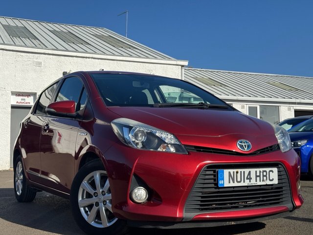 2014 TOYOTA YARIS 1.5 VVT H ICON PLUS HATCHBACK 5DR PETROL HYBRID CVT EURO 5... photo