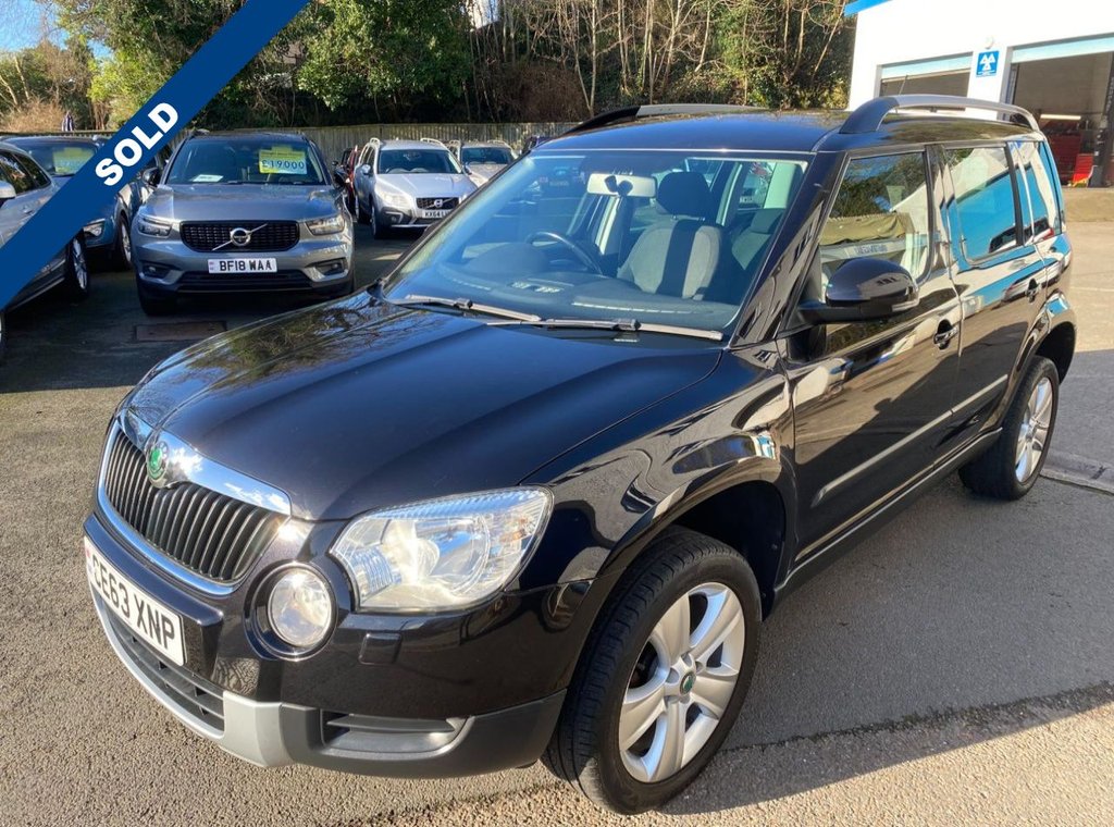 USED 2013 63 SKODA YETI 2.0 TDI SE Plus SUV 5dr Diesel Manual Euro 5 (110 ps) RECENT CAMBELT