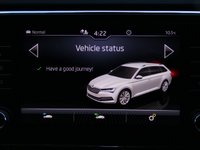 USED 2021 71 SKODA SUPERB Estate 1.4 TSI iV 13kWh SE Technology 5d Petrol Plug-in Hybrid DSG 218 S/S 1 OWNER, FULL SERVICE HISTORY, UPGRADE REAR VIEW CAMERA, UPGRADE 18 INCH ZENITH ALLOYS, SAT NAV, HEATED SEATS, FULL BLACK LEATHER, VIRTUAL COCKPIT, KEYLESS START, ADAPTIVE CRUISE CONTROL & SPEED LIMITER, SMART LINK FOR WIRELESS APPLE CARPLAY & ANDROID AUTO, VOICE CONTROL SYSTEM, FRONT ASSIST, ELECTRIC MEMORY DRIVER'S SEAT, BLUETOOTH, DAB RADIO, LED HEADLIGHTS, FRONT & REAR PARKING SENSORS, POWER FOLDING MIRRORS, CLIMATE CTRL, AUTO LIGHTS & WIPERS, ILLUMINATING VANITY MIRRORS, ISO FIX