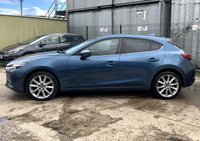 USED 2017 17 MAZDA MAZDA3 2.0 SKYACTIV-G Sport Nav Hatchback 5dr Petrol Manual Euro 6 (s/s) (121 ps) - SAT NAV - HEATED SEATS - REVERSE CAMERA - P/SENSORS - BLUETOOTH - CRUISE - HEADS UP DISPLAY