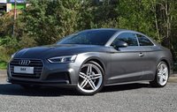 USED 2018 67 AUDI A5 2.0 TDI S line Coupe 2dr Diesel S Tronic Euro 6 (s/s) (190 ps) Apple Car Play, Android Auto