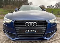 USED 2014 64 AUDI A5 2.0 TFSI Black Edition Coupe 2dr Petrol S Tronic quattro Euro 6 (s/s) (225 ps) *** SCUBA BLUE, 2 KEYS, HEATED SEATS *** FINANCE AVAILABLE FROM 9.9% APR ***