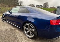 USED 2014 64 AUDI A5 2.0 TFSI Black Edition Coupe 2dr Petrol S Tronic quattro Euro 6 (s/s) (225 ps) *** SCUBA BLUE, 2 KEYS, HEATED SEATS *** FINANCE AVAILABLE FROM 9.9% APR ***