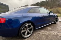 USED 2014 64 AUDI A5 2.0 TFSI Black Edition Coupe 2dr Petrol S Tronic quattro Euro 6 (s/s) (225 ps) *** SCUBA BLUE, 2 KEYS, HEATED SEATS *** FINANCE AVAILABLE FROM 9.9% APR ***