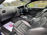 USED 2014 64 AUDI A5 2.0 TFSI Black Edition Coupe 2dr Petrol S Tronic quattro Euro 6 (s/s) (225 ps) *** SCUBA BLUE, 2 KEYS, HEATED SEATS *** FINANCE AVAILABLE FROM 9.9% APR ***
