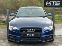 USED 2014 64 AUDI A5 2.0 TFSI Black Edition Coupe 2dr Petrol S Tronic quattro Euro 6 (s/s) (225 ps) *** SCUBA BLUE, 2 KEYS, HEATED SEATS *** FINANCE AVAILABLE FROM 9.9% APR ***