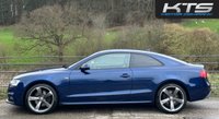 USED 2014 64 AUDI A5 2.0 TFSI Black Edition Coupe 2dr Petrol S Tronic quattro Euro 6 (s/s) (225 ps) *** SCUBA BLUE, 2 KEYS, HEATED SEATS *** FINANCE AVAILABLE FROM 9.9% APR ***