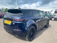 USED 2022 72 LAND ROVER RANGE ROVER EVOQUE 1.5 P300e 12.2kWh Edition SUV 5dr Petrol Plug-in Hybrid Auto 4WD Euro 6 (s/s) (309 ps) AN ABSOLUTELY BEAUTIFUL EXAMPLE FINISHED IN BEAUTIFUL METALLIC BLUE PAINT+4 WHEEL DRIVE+PETROL HYBRID+AUTOMATIC+JUST 1 OWNER FROM NEW+SERVICE HISTORY+PRIVACY GLASS+3 PIN, TYPE 2 CHARGE CABLE+FULL LEATHER INTERIOR+FULL PANORAMIC GLASS ROOF+SATELLITE NAVIGATION+PARK ASSIST+CLIMATE CONTROL+20 INCH ALLOY WHEELS+COST NEW &pound;52385 MAKING THIS USED VEHICLE FANTASTIC VALUE AT OUR LOW PRICE+CALL NOW TO SPEAK WITH ONE OF OUR EXPERIENCED SALES ADVISORS AND TO ARRANGE A VIEWING!!!!!!!!!!!!!!!!!!!!!!!!!!!!!!!!