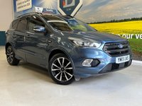 USED 2019 19 FORD KUGA 1.5T EcoBoost GPF ST-Line SUV 5 Door Petrol Manual Blue Euro 6  +BLUETOOTH+CRUISE+SENSORS+