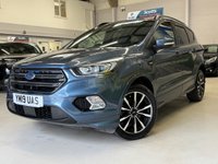 USED 2019 19 FORD KUGA 1.5T EcoBoost GPF ST-Line SUV 5 Door Petrol Manual Blue Euro 6  +BLUETOOTH+CRUISE+SENSORS+