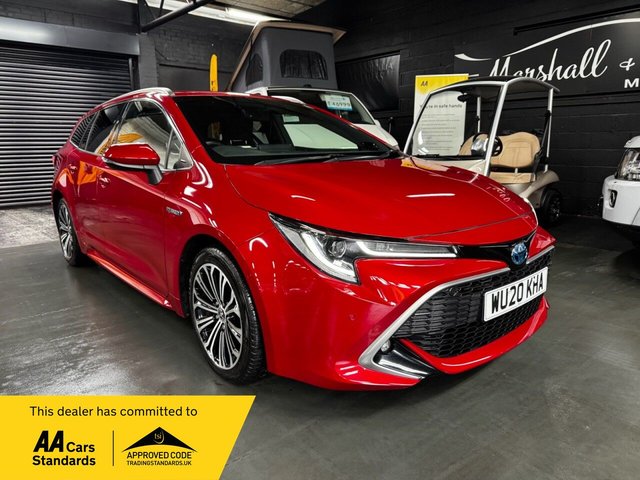 2020 COROLLA 2.0 VVT H EXCEL TOURING SPORTS 5DR PETROL HYBRID CVT EURO 6... photo