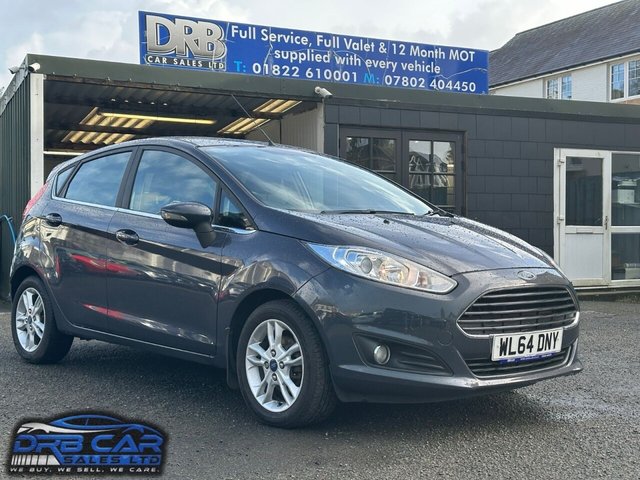 2014 64 Ford Fiesta 1.0T EcoBoost Zetec Hatchback 5dr Petrol Manual Euro 5 (s/s) (100 ps)