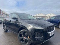 USED 2019 19 JAGUAR E-PACE 2.0 D180 HSE SUV 5dr Diesel Auto AWD Euro 6 (s/s) (180 ps) A BEAUTIFUL ADDITION TO OUR FORECOURT FINISHED IN EVER POPULAR BLACK PAINT+4 WHEEL DRIVE+DIESEL+AUTOMATIC+SERVICE HISTORY+ULEZ COMPLIANT+PRIVACY GLASS+FULL LEATHER INTERIOR+SATELLITE NAVIGATION+PARK ASSIST+CLIMATE CONTROL+20 INCH ALLOY WHEELS+COST NEW &pound;40385 MAKING THIS USED VEHICLE EXCEPTIONAL VALUE AT OUR LOW PRICE+1 FULL YEARS MOT PRIOR TO COLLECTION+CALL NOW TO SPEAK WITH OUR EXPERIENCED SALES TEAM AND ARRANGE A VIEWING+DONT MISS OUT!!!!!!!!!!!!!!!!!!!!!!!!!!!!!