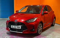 USED 2022 22 TOYOTA YARIS 1.5 VVT-h Excel Hatchback 5dr Petrol Hybrid E-CVT Euro 6 (s/s) (116 ps) Parking Pack. Camera. Privacy.