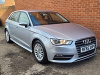 USED 2015 65 AUDI A3 1.6 TDI ultra SE Technik Sportback 5dr Diesel Manual Euro 6 (s/s) (110 ps) SAT NAV - HEATED BLACK LEATHER - REAR CAMERA
