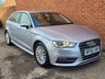 USED 2015 65 AUDI A3 1.6 TDI ultra SE Technik Sportback 5dr Diesel Manual Euro 6 (s/s) (110 ps) SAT NAV - HEATED BLACK LEATHER - REAR CAMERA
