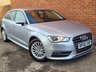 USED 2015 65 AUDI A3 1.6 TDI ultra SE Technik Sportback 5dr Diesel Manual Euro 6 (s/s) (110 ps) SAT NAV - HEATED BLACK LEATHER - REAR CAMERA