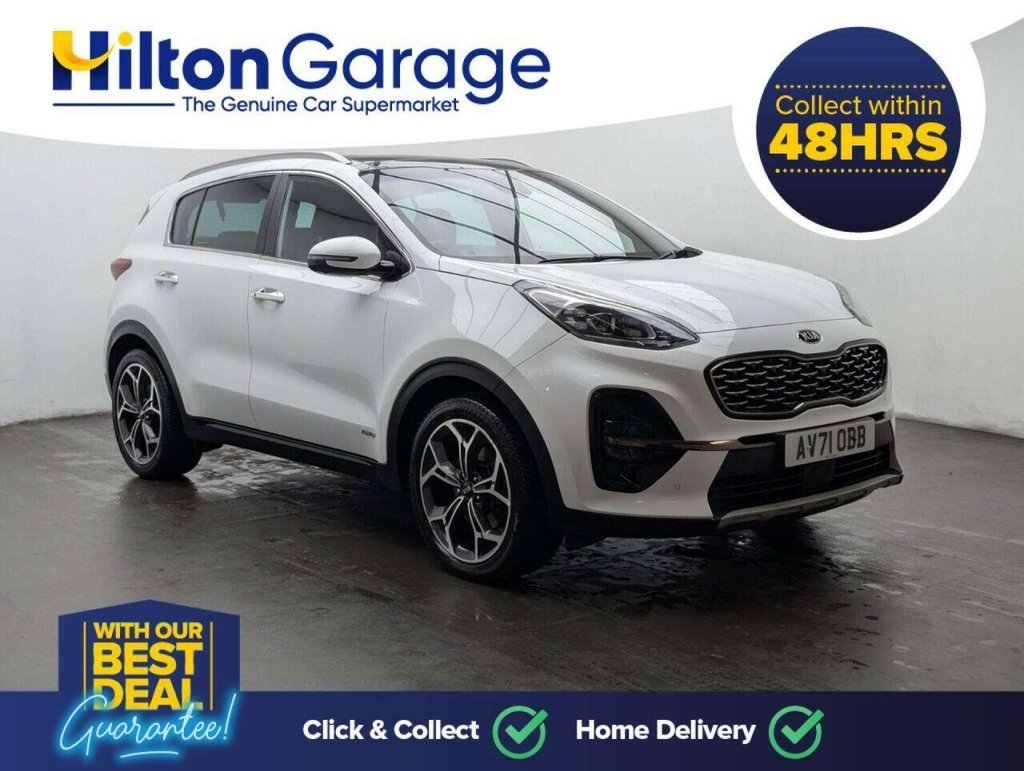 Used 2021 72 KIA SPORTAGE 1.6 Sportage GT-Line S CRDi MHEV 4x4 Semi-Auto 4WD 5dr CLICK & COLLECT/HOME DELIVERY