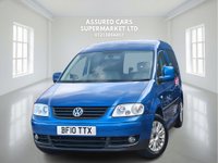 USED 2010 10 VOLKSWAGEN CADDY 1.9L 5d  AUTO  104 BHP Auto_Wheel Chair Access With Ramp