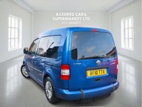 USED 2010 10 VOLKSWAGEN CADDY 1.9L 5d  AUTO  104 BHP Auto_Wheel Chair Access With Ramp