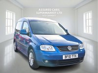 USED 2010 10 VOLKSWAGEN CADDY 1.9L 5d  AUTO  104 BHP Auto_Wheel Chair Access With Ramp