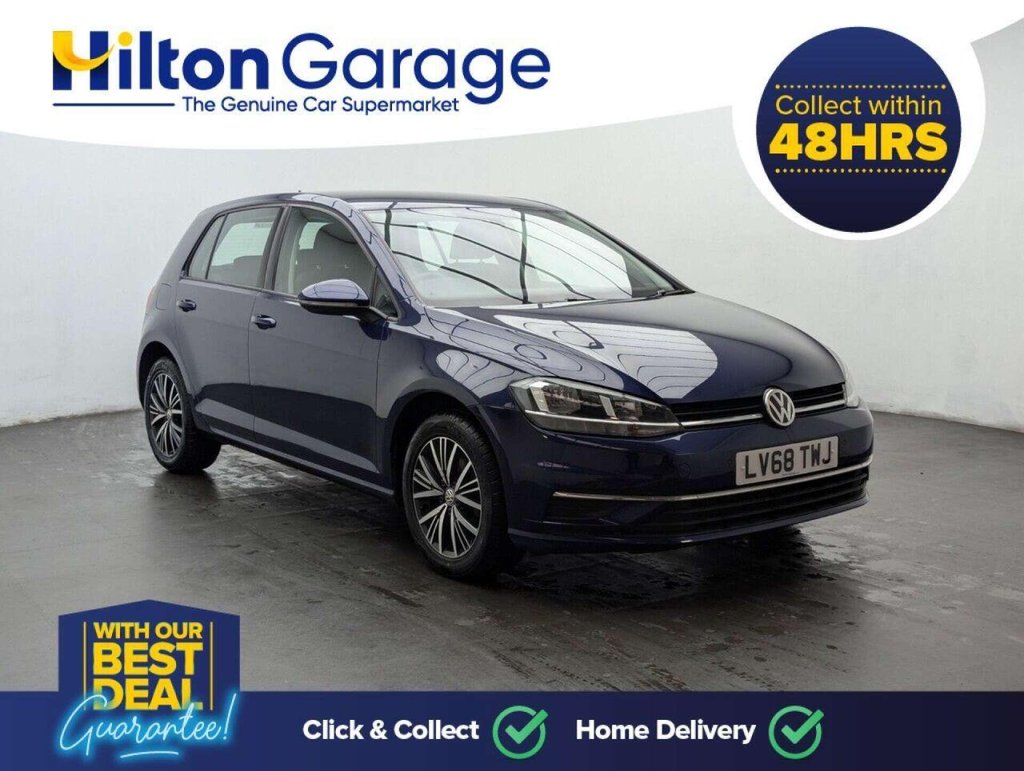 Used 2018 68 VOLKSWAGEN GOLF 1.0 Golf SE Nav Semi-Auto 5dr CLICK & COLLECT/HOME DELIVERY