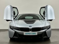USED 2016 16 BMW I8 1.5 7.1kWh Coupe 2dr Petrol Plug-in Hybrid Auto 4WD Euro 6 (s/s) (362 ps) Ivory White Spheric Leather