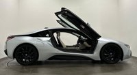 USED 2016 16 BMW I8 1.5 7.1kWh Coupe 2dr Petrol Plug-in Hybrid Auto 4WD Euro 6 (s/s) (362 ps) Ivory White Spheric Leather