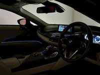 USED 2016 16 BMW I8 1.5 7.1kWh Coupe 2dr Petrol Plug-in Hybrid Auto 4WD Euro 6 (s/s) (362 ps) Ivory White Spheric Leather