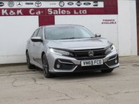 USED 2019 69 HONDA CIVIC 1.0 VTEC Turbo SR Hatchback 5dr Petrol CVT Euro 6 (s/s) (126 ps) 
