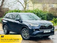 USED 2021 71 TOYOTA HIGHLANDER 2.5 VVT-h Excel SUV 5dr Petrol Hybrid CVT 4WD Euro 6 (s/s) (248 ps) LEATHER+SAT NAV+PANROOF+7 SEAT