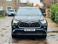 USED 2021 71 TOYOTA HIGHLANDER 2.5 VVT-h Excel SUV 5dr Petrol Hybrid CVT 4WD Euro 6 (s/s) (248 ps) LEATHER+SAT NAV+PANROOF+7 SEAT