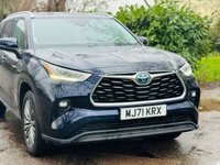 USED 2021 71 TOYOTA HIGHLANDER 2.5 VVT-h Excel SUV 5dr Petrol Hybrid CVT 4WD Euro 6 (s/s) (248 ps) LEATHER+SAT NAV+PANROOF+7 SEAT