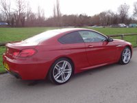 USED 2014 64 BMW 6 SERIES 3.0 640d M Sport Coupe 2dr Diesel Auto Euro 5 (s/s) (313 ps)  FULL DAKOTA IVORY WHITE LEATHER INTERIOR 