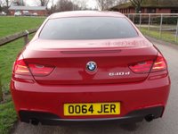 USED 2014 64 BMW 6 SERIES 3.0 640d M Sport Coupe 2dr Diesel Auto Euro 5 (s/s) (313 ps)  FULL DAKOTA IVORY WHITE LEATHER INTERIOR 